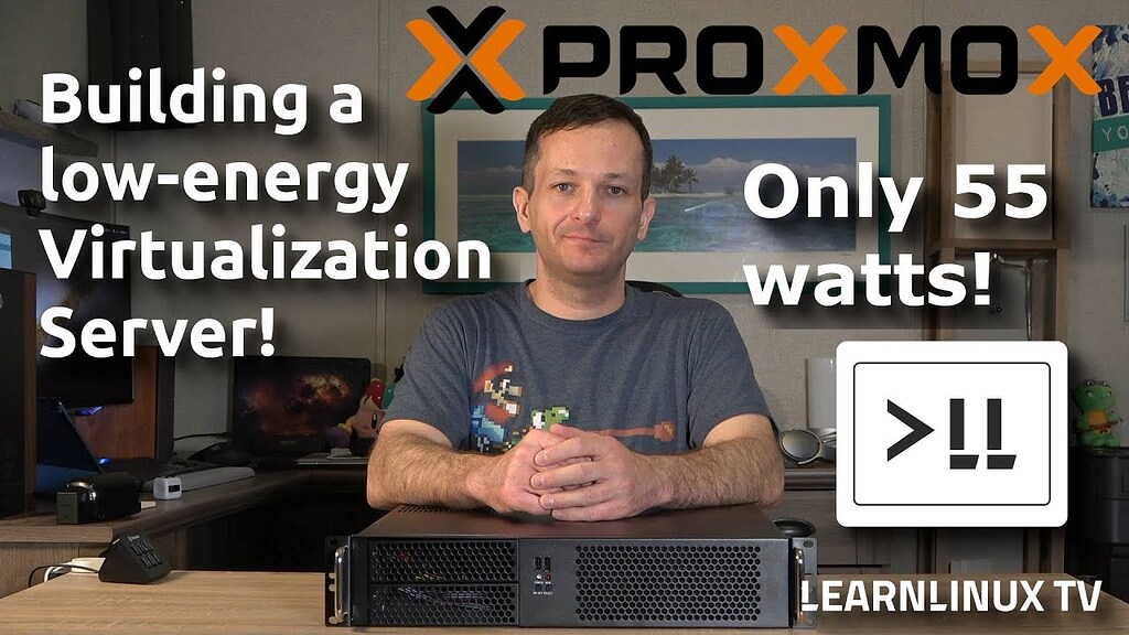 2024 Proxmox Server Build Homelab LearnLinuxTV Community